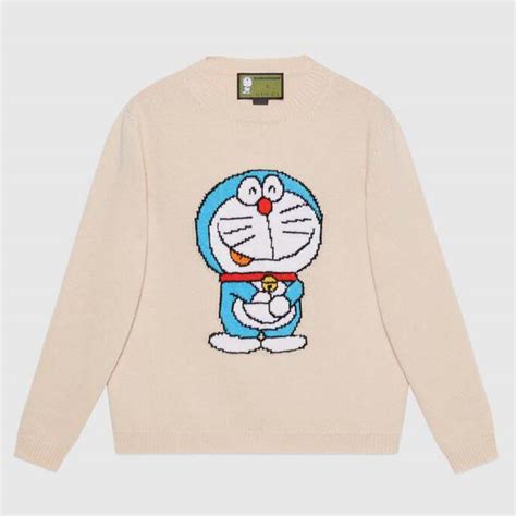 gucci doraemon shoe|Gucci Doraemon sweater.